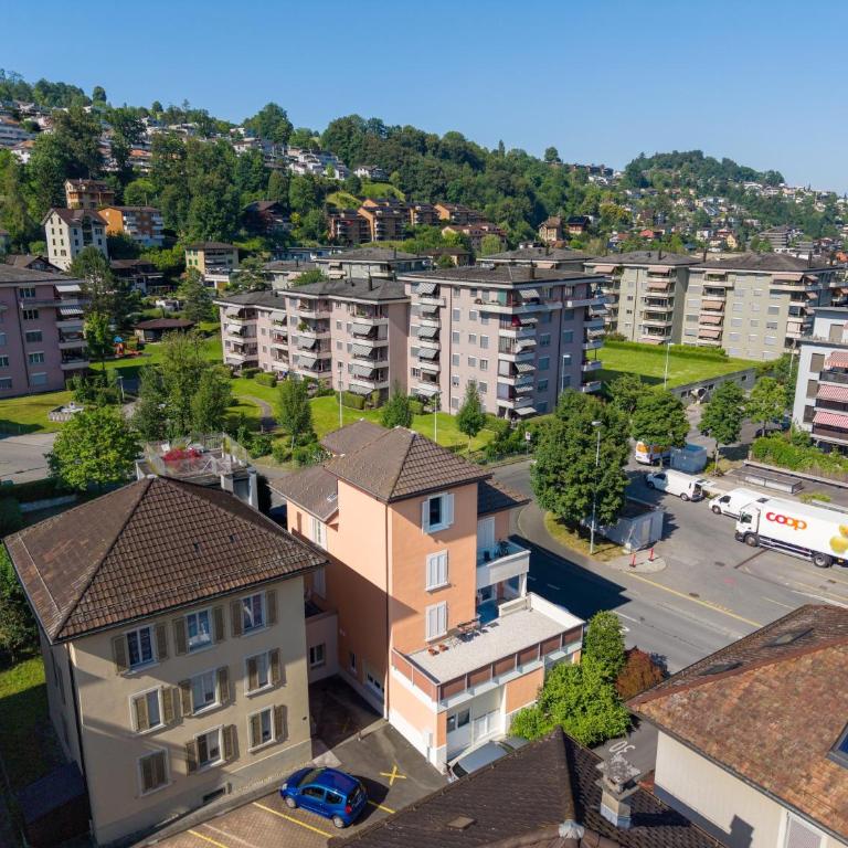 Studio near Mount Pilatus in Lucerne with Balcony - Studio - 14
