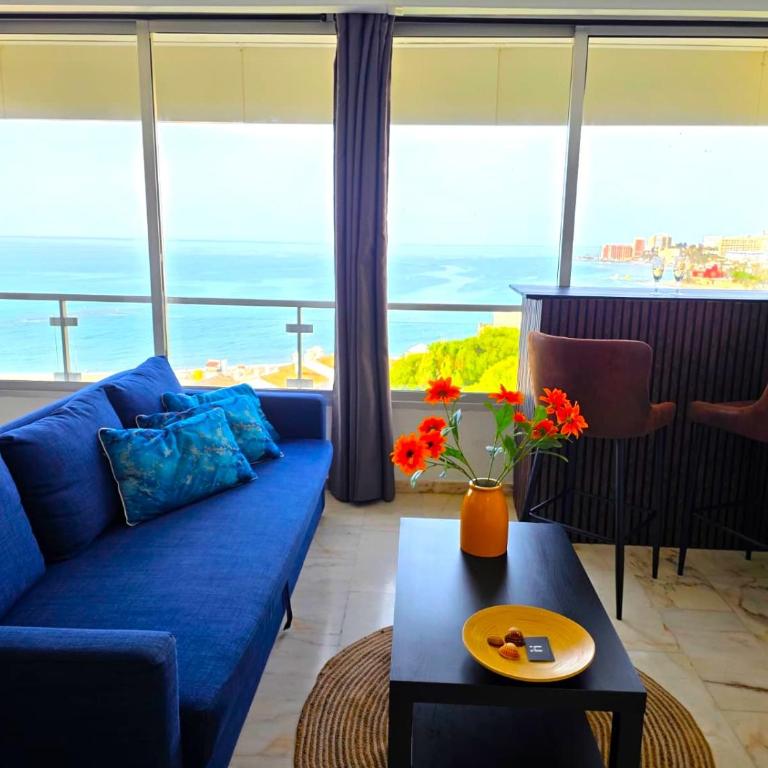 Apartamento en Benalmádena en la playa con piscina Frontal al mar - Apartment mit 2 Schlafzimmern - 16