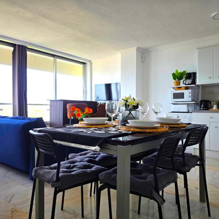 Apartamento en Benalmádena en la playa con piscina Frontal al mar - Apartment mit 2 Schlafzimmern - 22