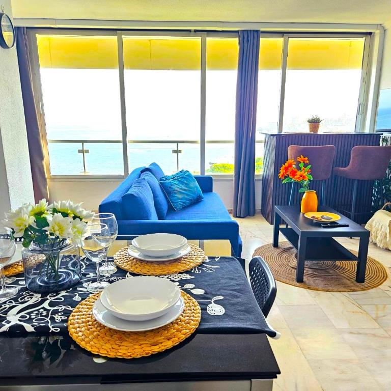 Apartamento en Benalmádena en la playa con piscina Frontal al mar - Apartment mit 2 Schlafzimmern - 20