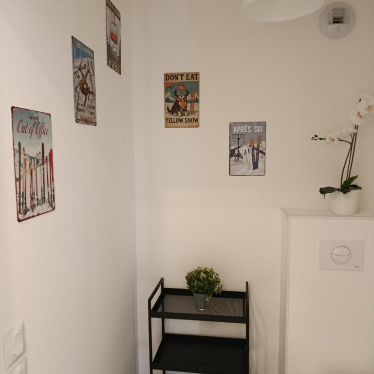 Vue Aravis et terrasse Proximité Thermes - Appartement - 11