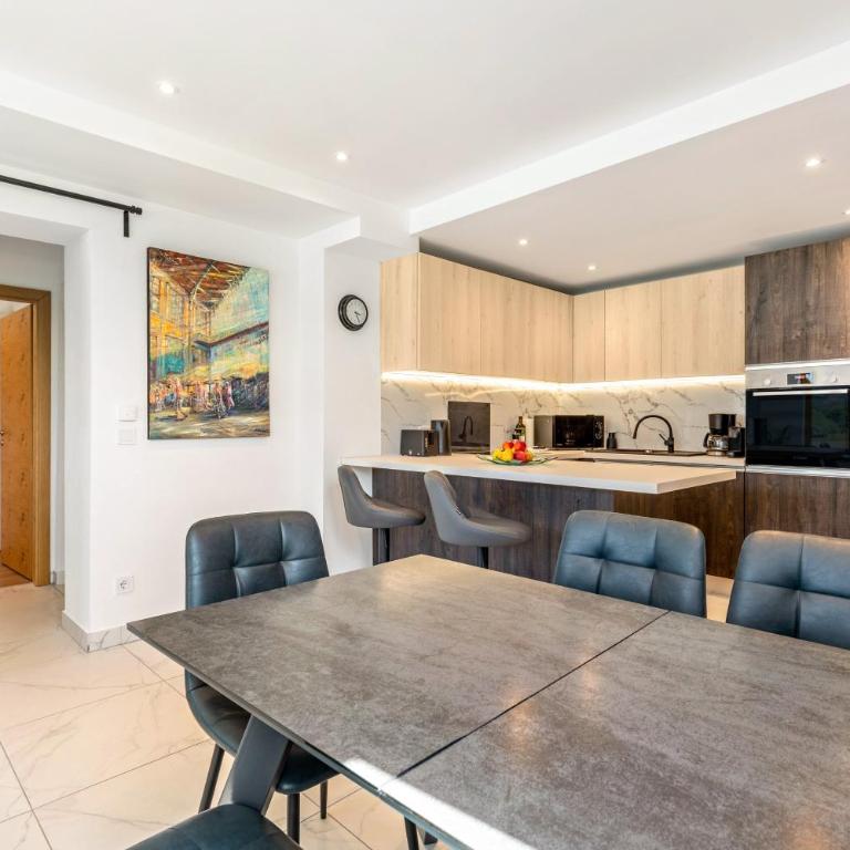 Schwarm Haus Apartment Saalfelden - Two-Bedroom Deluxe Apartment with Garden View - 13