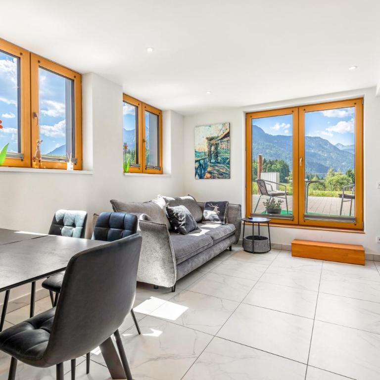 Schwarm Haus Apartment Saalfelden - Two-Bedroom Deluxe Apartment with Garden View - 4