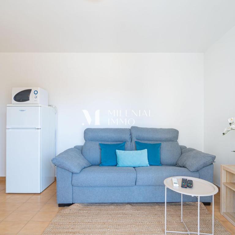 Milenial Immo - 2B Apartment 100m from the beach Santa Margarita - Apartamento de 1 dormitorio con balcón y vistas al mar - 12