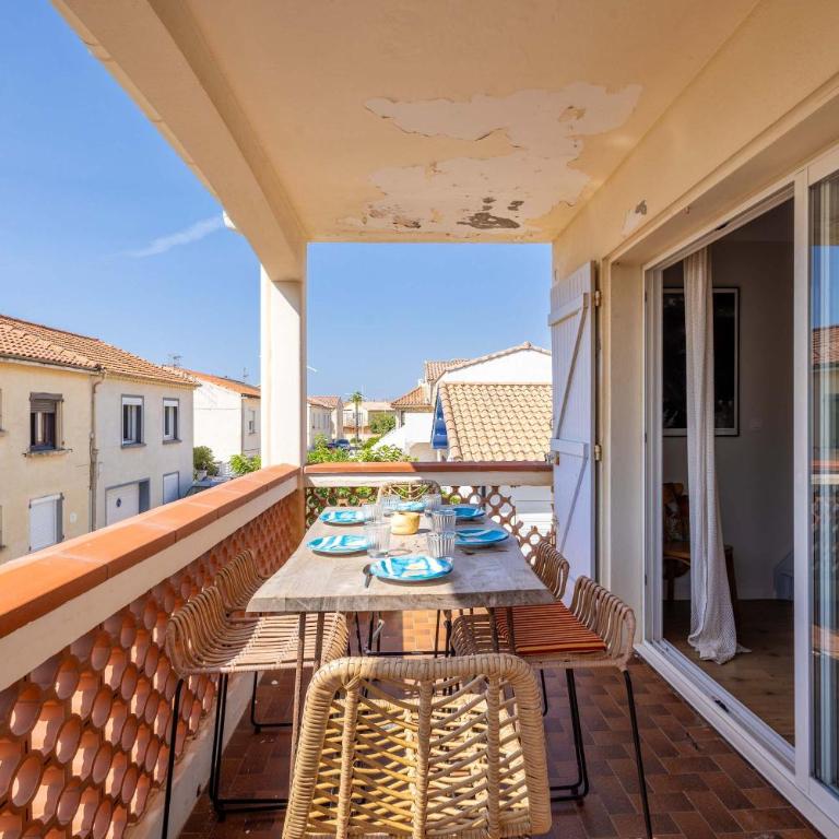 Valras-Loc - Maison bord de mer 2 terrasses - Appartamento su 2 Livelli - 9