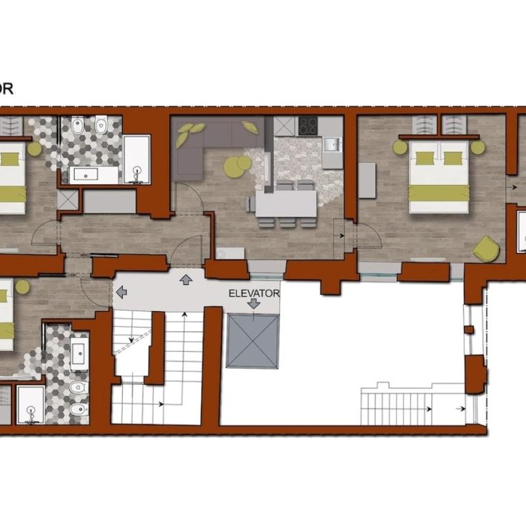 Dolcevita Apartments - Appartamento Superior con 3 Camere da Letto - 6