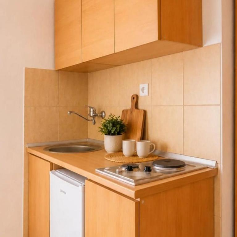 Apartments Taida - Studio sa Balkonom i Pogledom na More (3 Odrasle Osobe) - 3