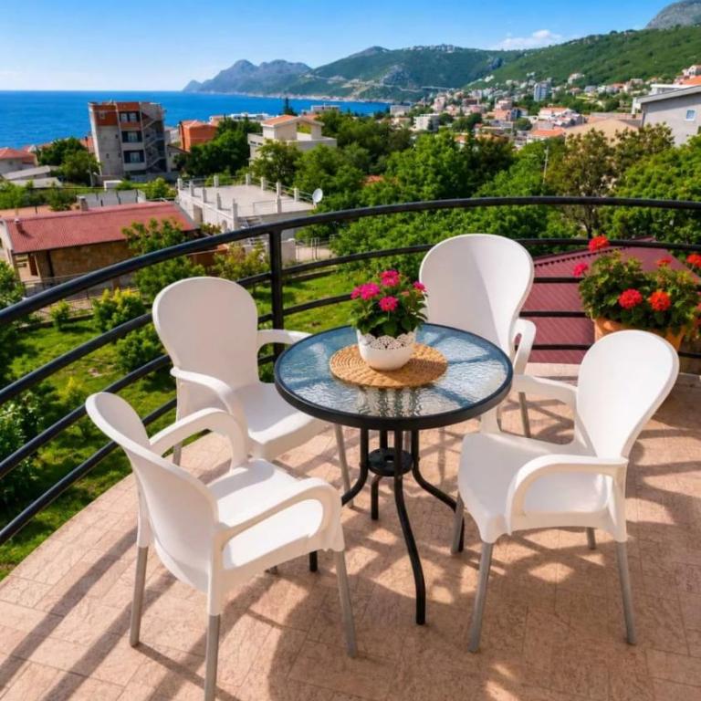 Apartments Taida - Studio sa Balkonom i Pogledom na More (3 Odrasle Osobe) - 4