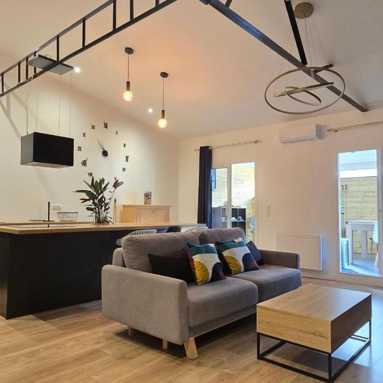 TheSecret 8 couchages, Sanctuaires et gare 5mn Climatisé , salle de sport terasse - Appartement 2 Chambres - 39
