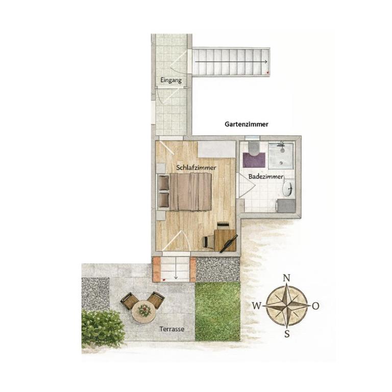 Haus Schönblick - Economy Doppelzimmer - 9