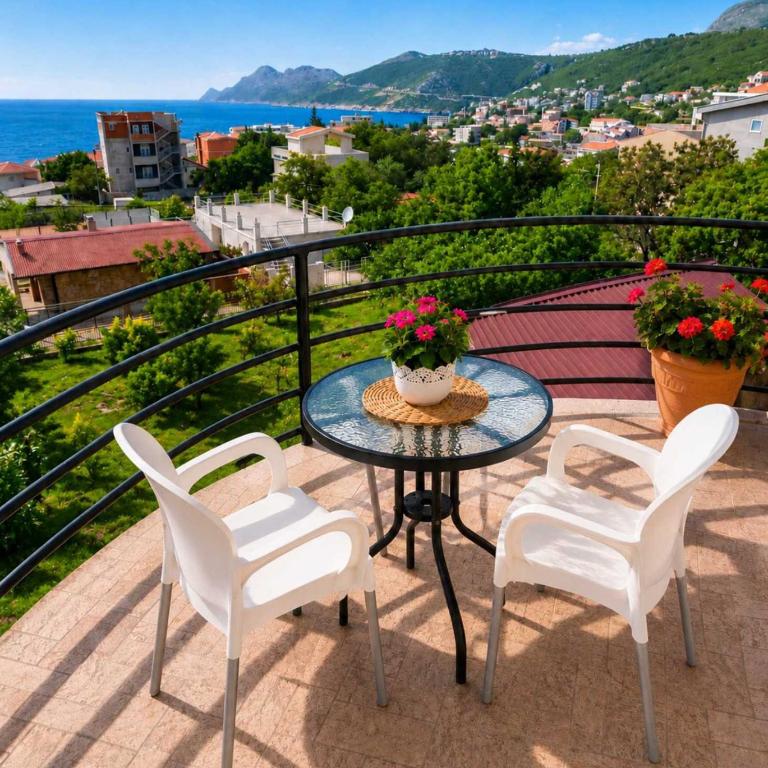 Apartments Taida - Studio sa Balkonom i Pogledom na More (2 Odraslih) - 2