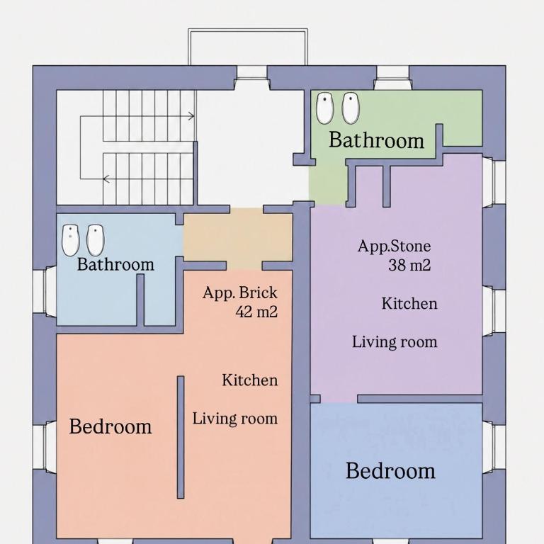 La Casa di Adele - Appartement 1 Chambre - 1