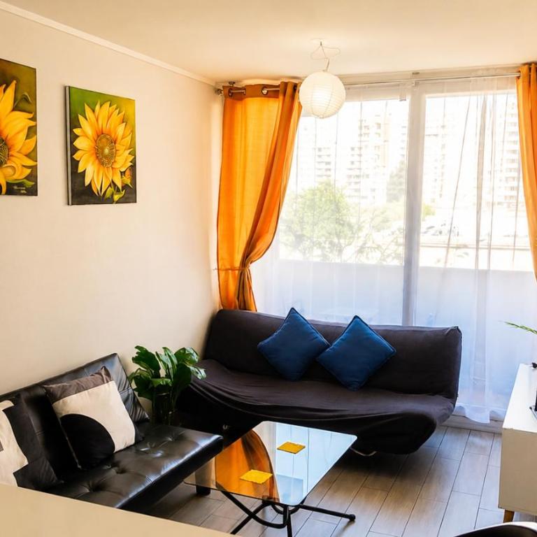 Departamento a pasos del Movistar Arena, Fantasilandia, Caupolicán y Club Hípico - Apartamento de 1 dormitorio - 1