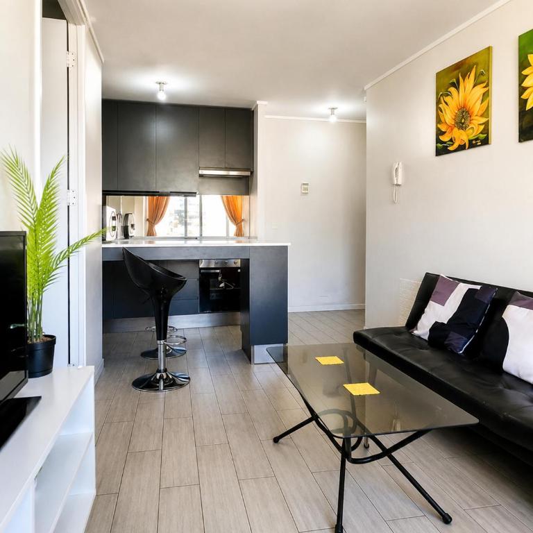 Departamento a pasos del Movistar Arena, Fantasilandia, Caupolicán y Club Hípico - Apartamento de 1 dormitorio - 2