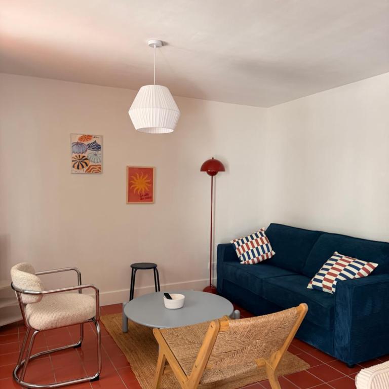 Bas de villa, 6 pers, piscine, terrasse, proche sablettes - Appartement 2 Chambres avec Piscine Privée - 22
