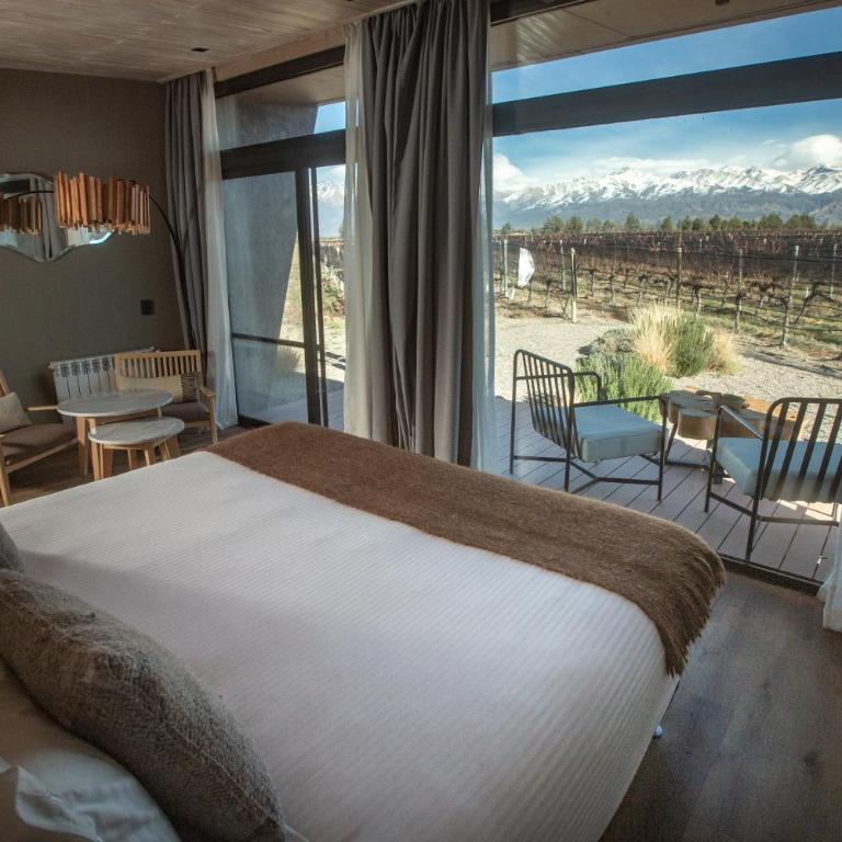 Andeluna Winery Lodge - Habitación Doble con vistas a la montaña - 1 o 2 camas - 10