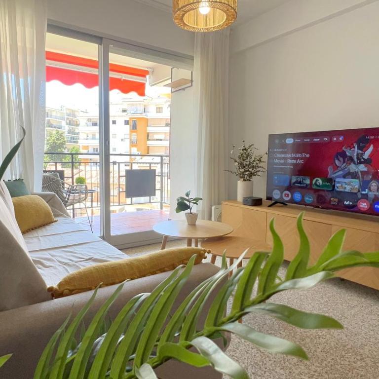 Cozy and quiet, pax7 Los Boliches, 3d, 2b, pool and close to the beach - Apartamento de 3 dormitorios - 6