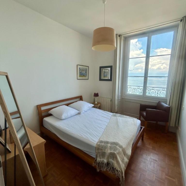 Chez Émilie, vue à 180 sur le Lac Léman - Appartement 1 Chambre avec Vue sur la Baie - 4