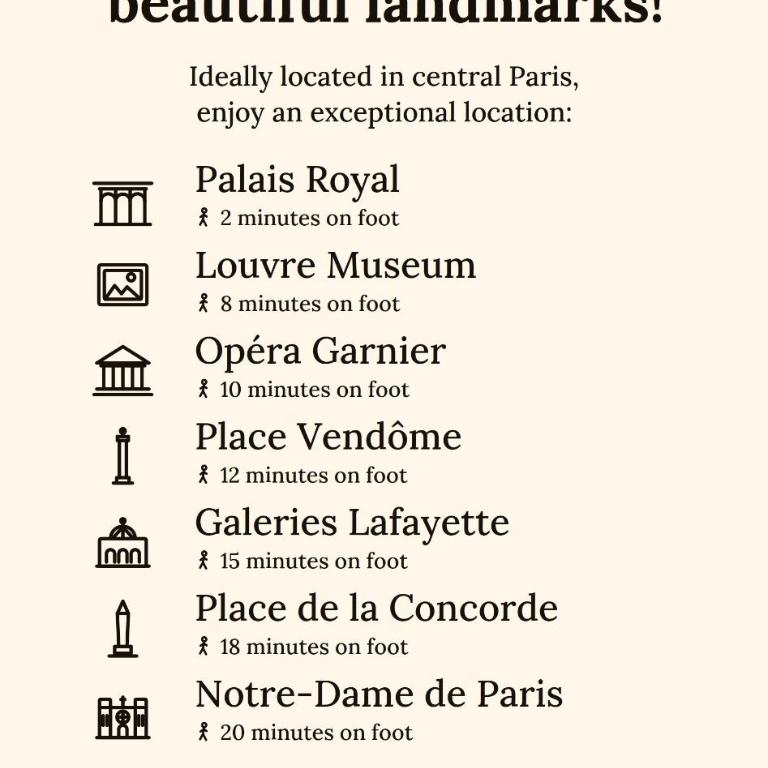 Palais Royal - Prestige entre Louvre et L' Opéra - Appartement 1 Chambre - 8