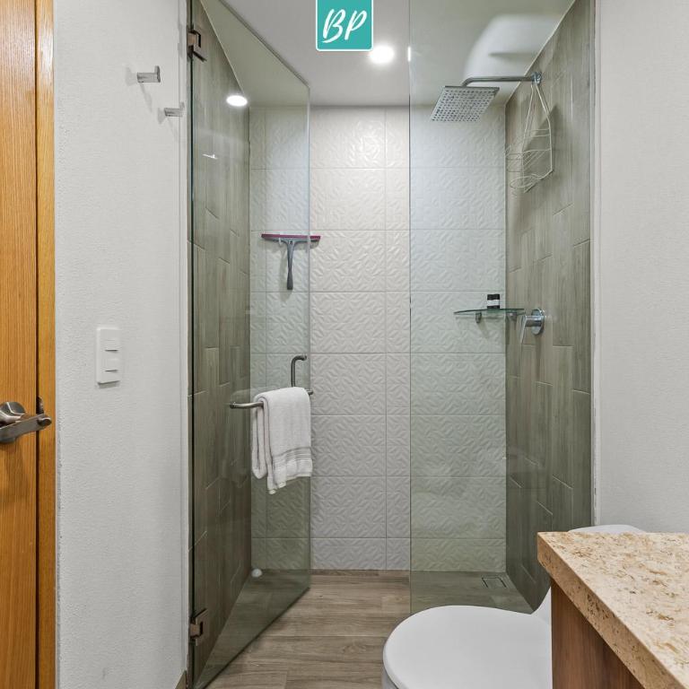 Life Bucerias - Golden Zone Condos with Pool and Gym - Apartment mit 1 Schlafzimmer und Meerblick - 3