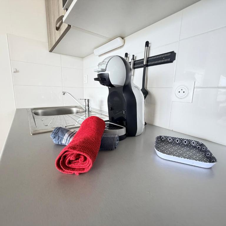 T2 avec terrasse et parking privé Vannes centre - Apartment mit 1 Schlafzimmer - 8