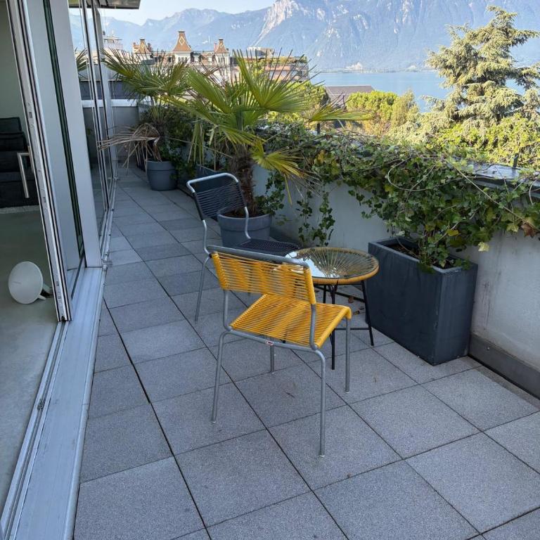 Evasion Lakefront in Montreux - Penthouse-Apartment - 14