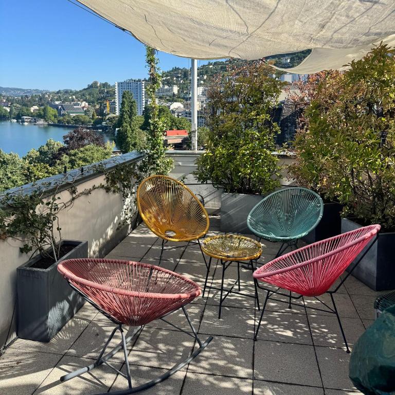 Evasion Lakefront in Montreux - Penthouse-Apartment - 18