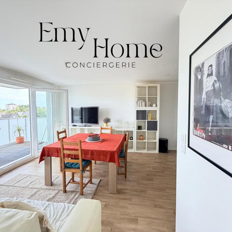 T2 avec terrasse et parking privé Vannes centre - Apartment mit 1 Schlafzimmer - 1