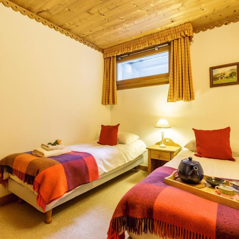 Chalets d'Henri 67 Apartment w/ Terrace & Mont Blanc Views - Happy Rentals - Appartement - Rez-de-Chaussée - 10