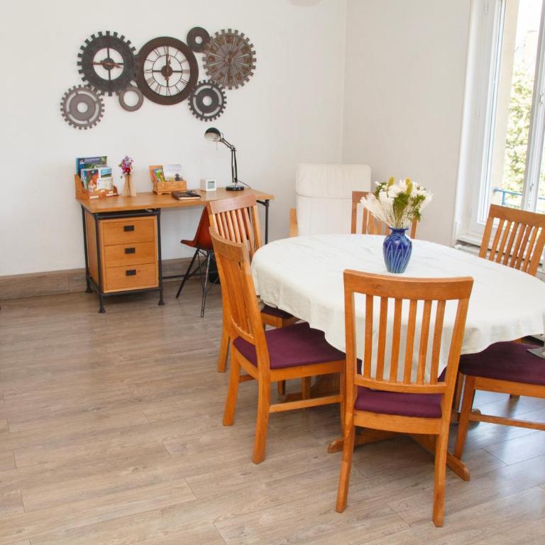 Grand duplex familial 113 m - Jardin - Colmar Gare - Jusqu'à 8 pers - Appartement - Vue sur Jardin - 6
