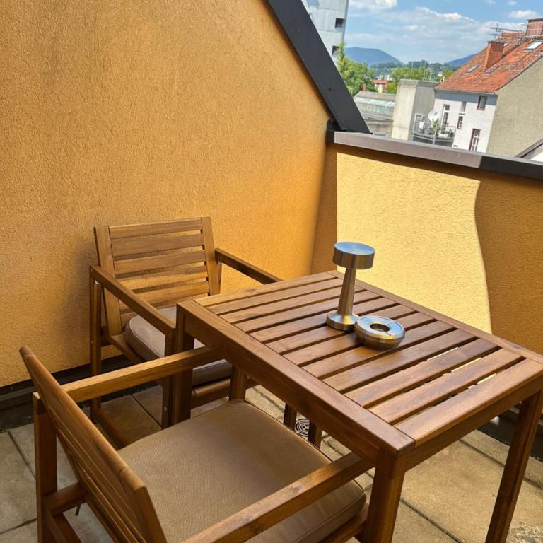 City Appartement mit Balkon - Apartamento de 1 dormitorio - 4