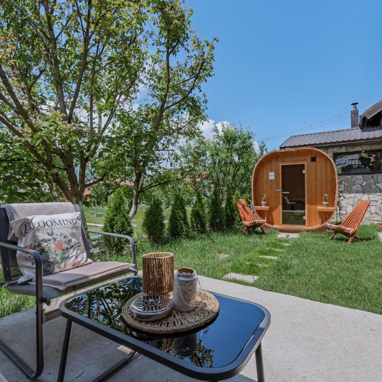 Monte Chalet Kolašin brvnara sa saunom - Vila sa Pogledom na Vrt - 93