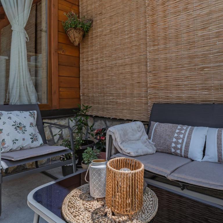 Monte Chalet Kolašin brvnara sa saunom - Vila sa Pogledom na Vrt - 90