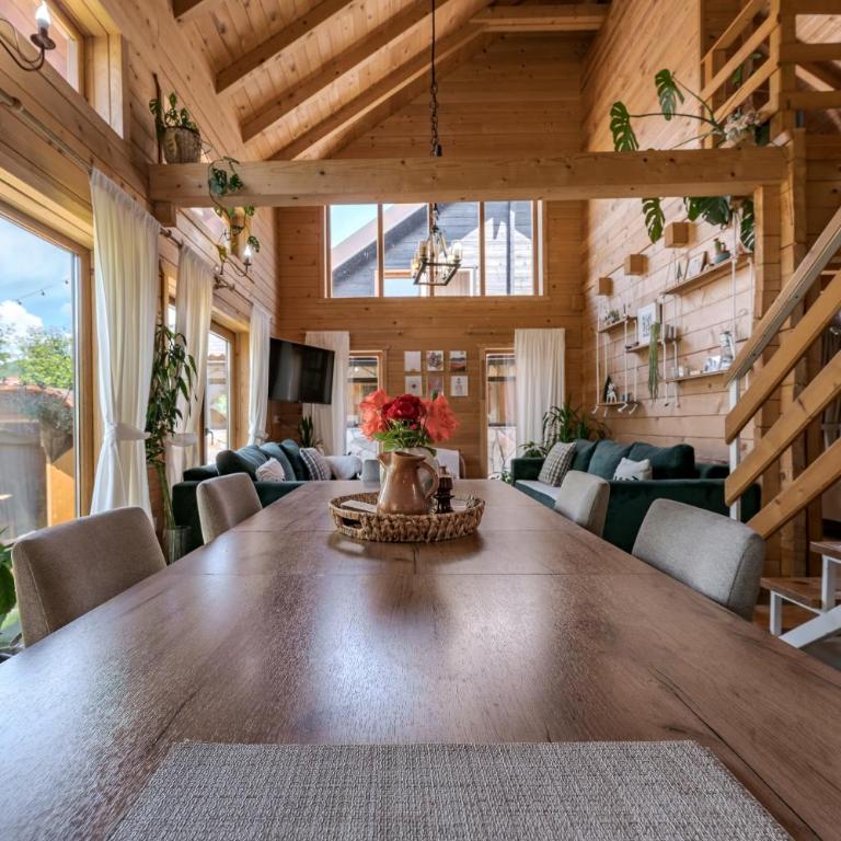 Monte Chalet Kolašin brvnara sa saunom - Vila sa Pogledom na Vrt - 25