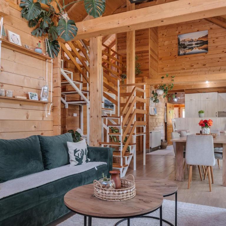Monte Chalet Kolašin brvnara sa saunom - Vila sa Pogledom na Vrt - 16