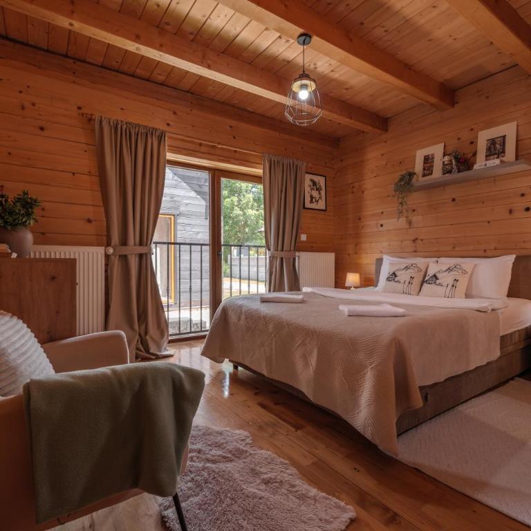 Monte Chalet Kolašin brvnara sa saunom - Vila sa Pogledom na Vrt - 9