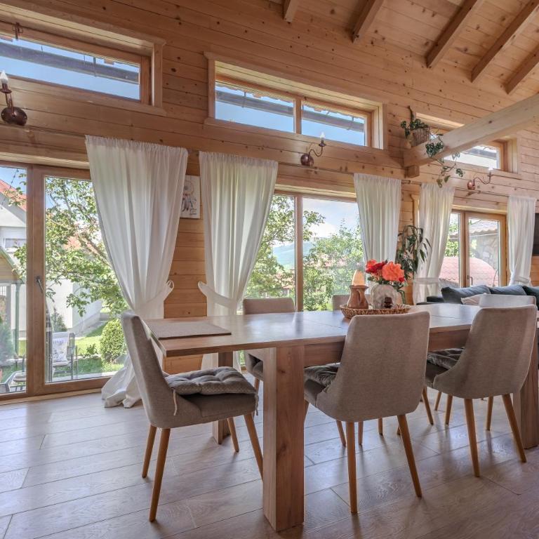 Monte Chalet Kolašin brvnara sa saunom - Vila sa Pogledom na Vrt - 26