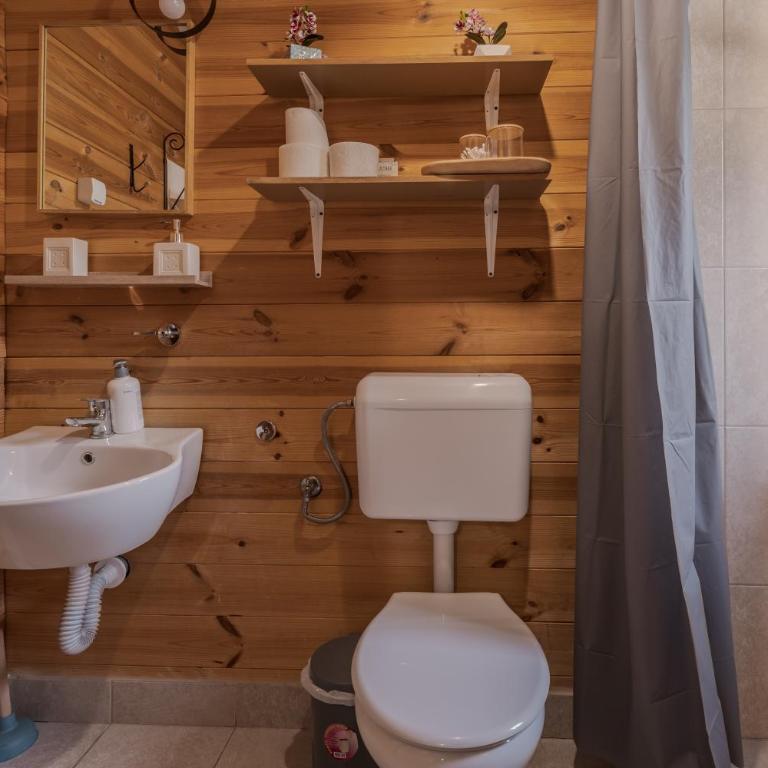 Monte Chalet Kolašin brvnara sa saunom - Vila sa Pogledom na Vrt - 76