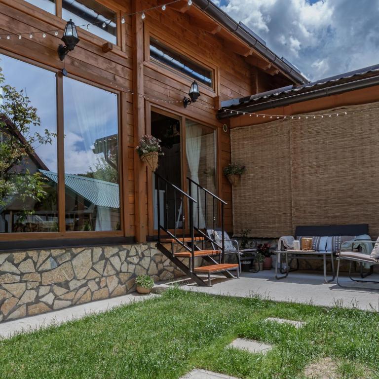 Monte Chalet Kolašin brvnara sa saunom - Vila sa Pogledom na Vrt - 91