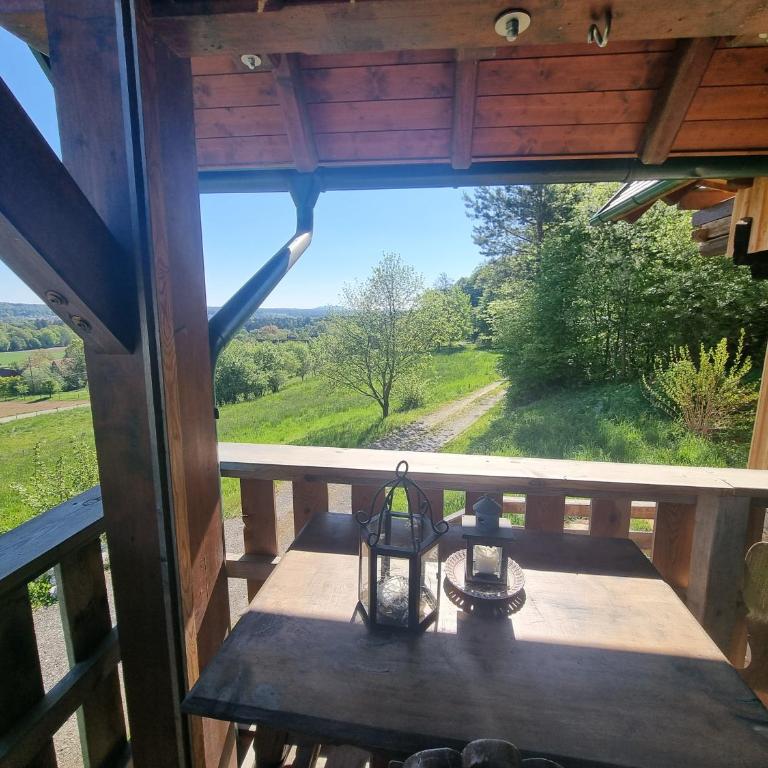 Kuscheliges Blockhaus in Alleinlage mit Traumaussicht - Haus mit 1 Schlafzimmer - 1
