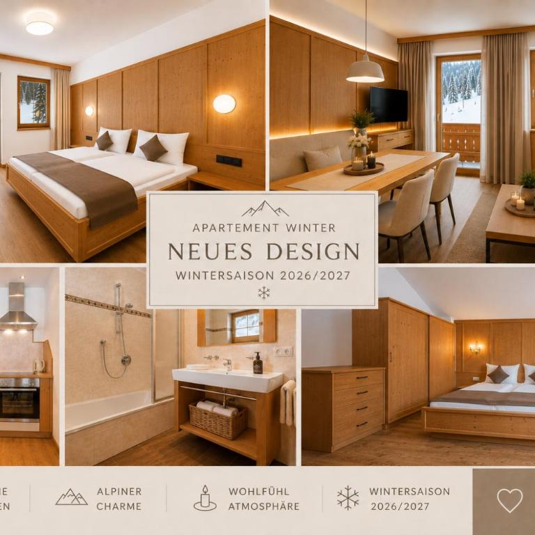 Alpenchalet Vital - Apartment mit 2 Schlafzimmern und Balkon - 12