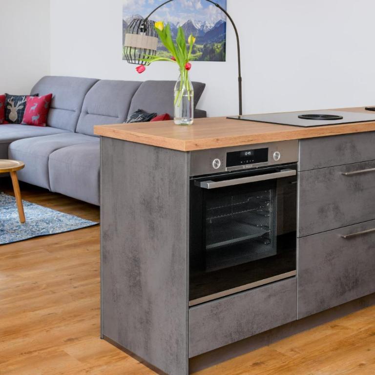 Berg Fux - 5 neue wohlfühl Ferienwohnungen mit Bergblick, Balkon, Parkplatz, nahe Oberstdorf - Family Apartment - two bedrooms with Mountain View, Dogs Allowed - 17