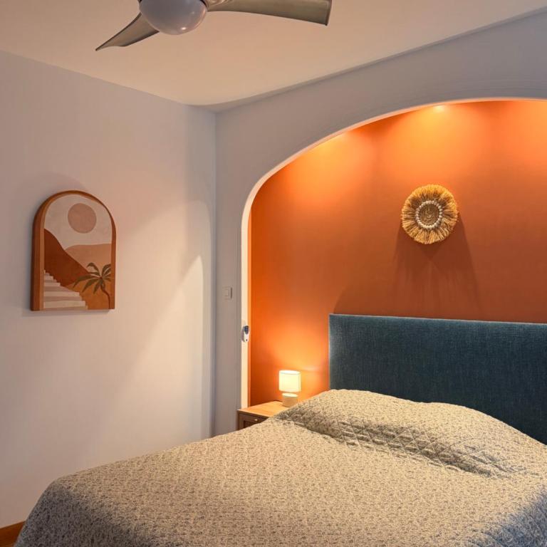 Mas Élunia, Gites et Chambres d'hôtes, entre Mer et Montagne - Appartement 1 Chambre - Vue sur Jardin - 2