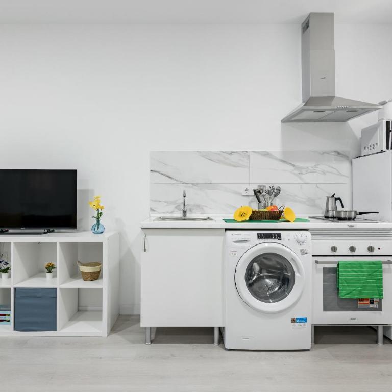Apartment H Private Complex Metro 4 Guests - Apartamento Estudio - 1 cama doble - 9