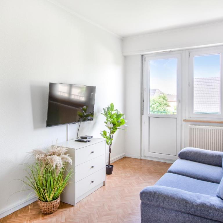 Studio à Mulhouse parking privé et wifi haut débit - Apartamento de 1 dormitorio - 4