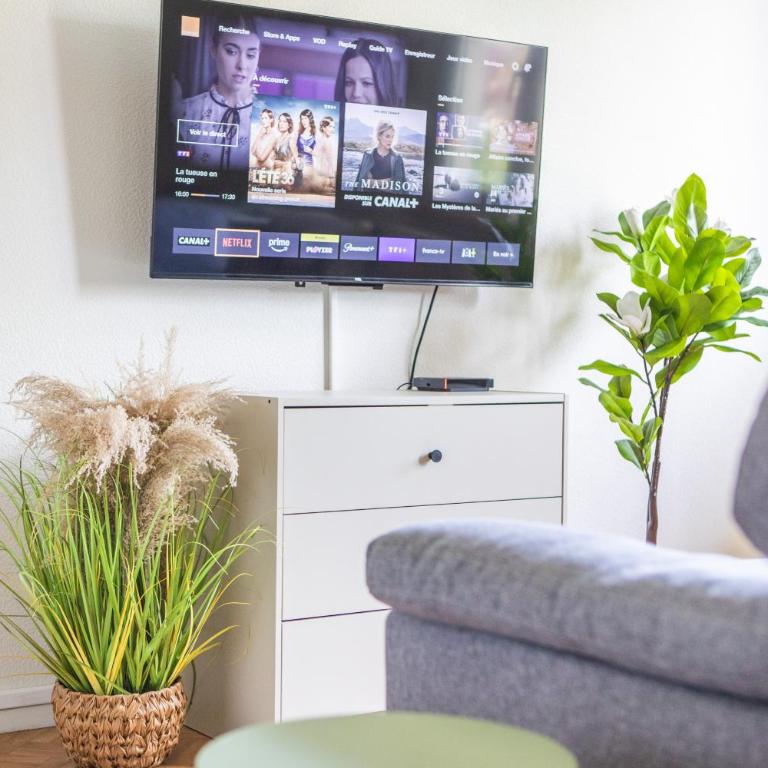 Studio à Mulhouse parking privé et wifi haut débit - Apartamento de 1 dormitorio - 6
