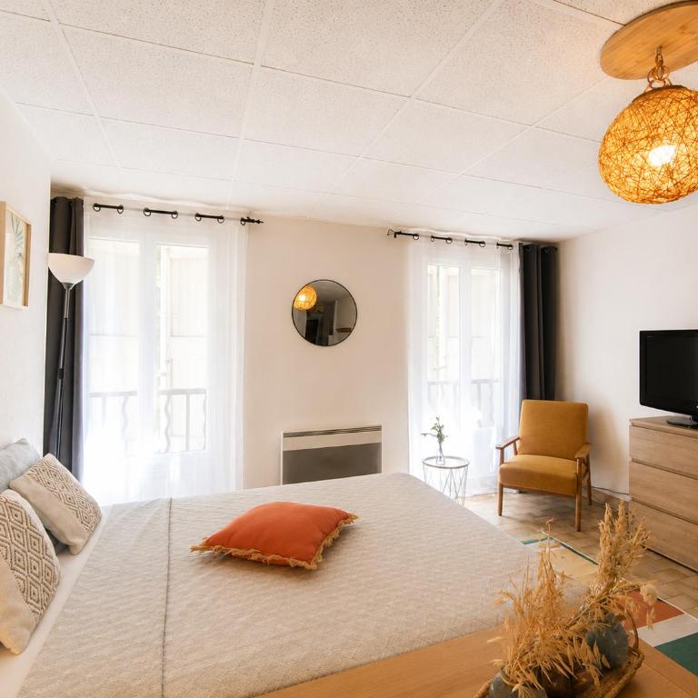 Studio spacieux centre-ville avec ascenseur - Le Bohème - Studio avec Canapé-Lit - 8