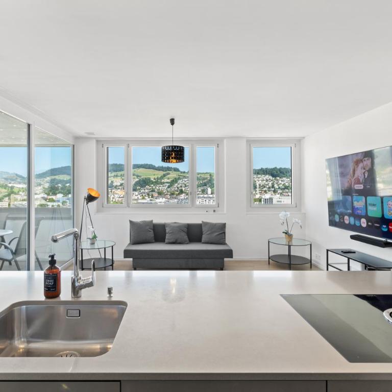 Two bedroom apartment with Pilatus view near Lucerne - Apartment mit 2 Schlafzimmern - 10