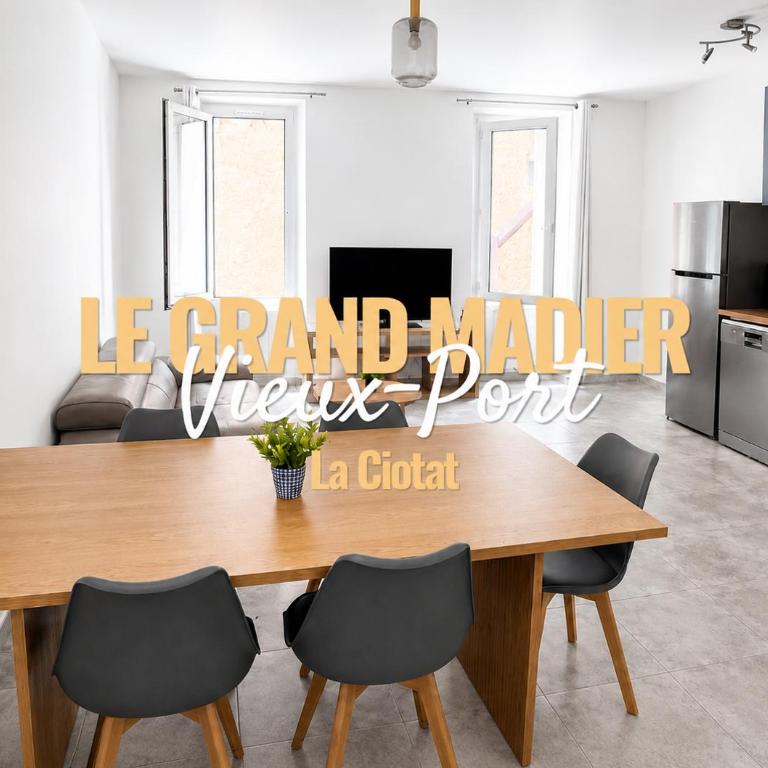 Le Grand Madier T3 Charme et Vieux Port - Apartment mit 2 Schlafzimmern - 1