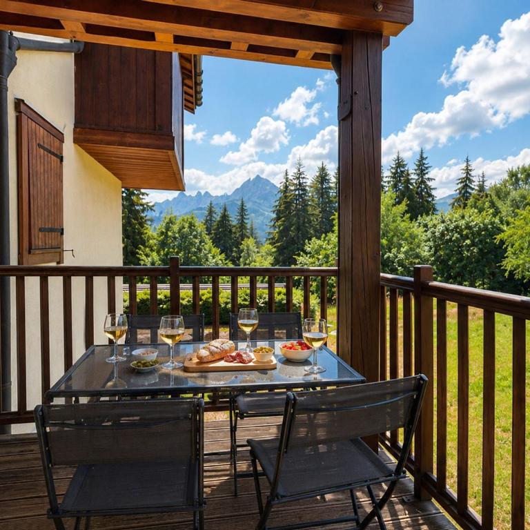 Appartement cosy avec balcon en montagne pour 6/7 personnes - Two-Bedroom Apartment - 4
